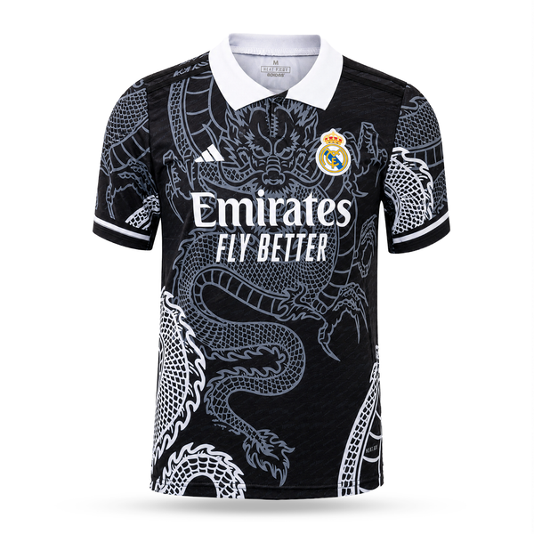 Férfi mez Real Madrid, Mbappe. Fekete sárkány kiadás 2025