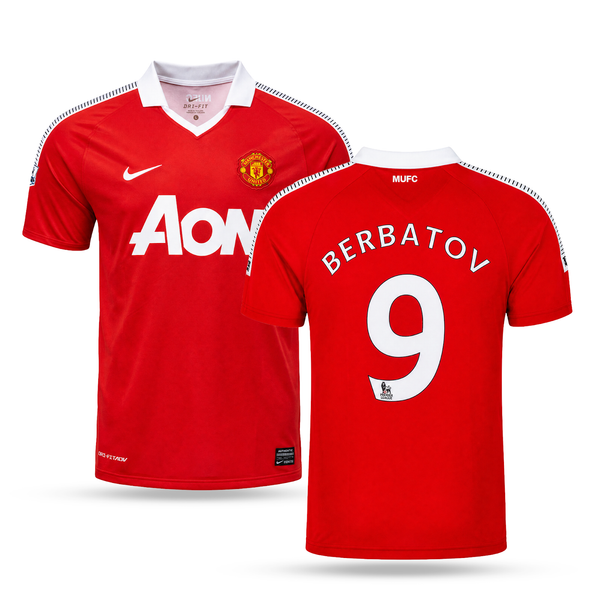 Férfi mez Manchester United, Berbatov. Klasszikus 10/11