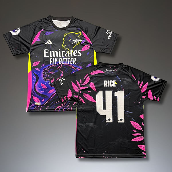 Férfi fluoreszkáló mez Arsenal, Rice. Neonszínű párduc kiadás