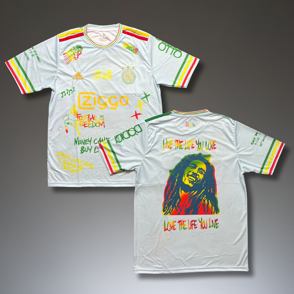 Férfi mez Ajax. Világoskék Bob Marley kiadás