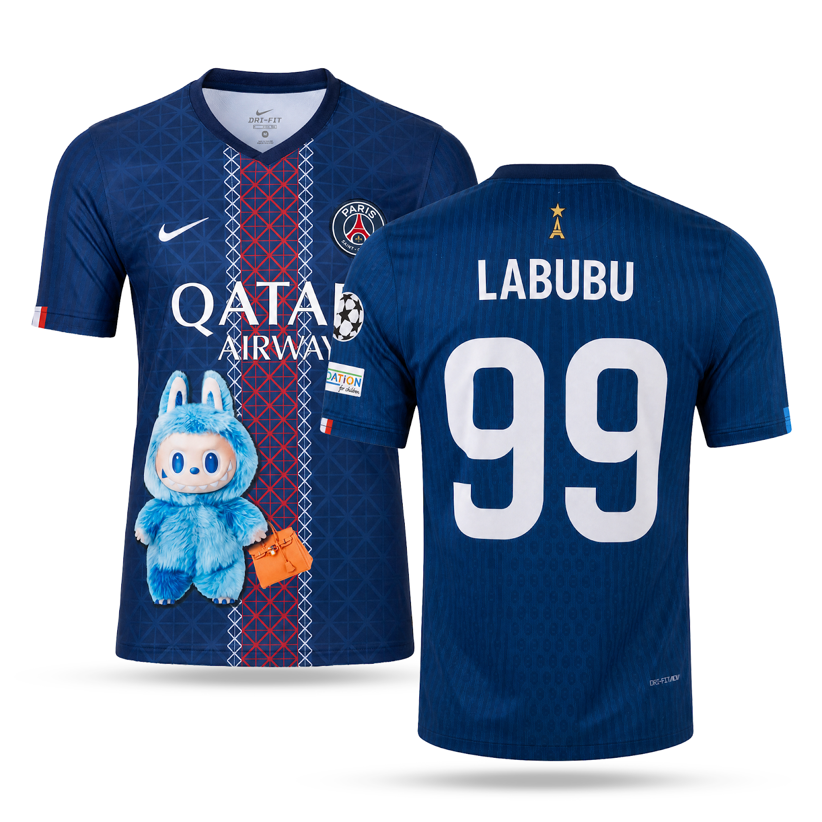 Férfi mez PSG. Különleges Labubu kiadás