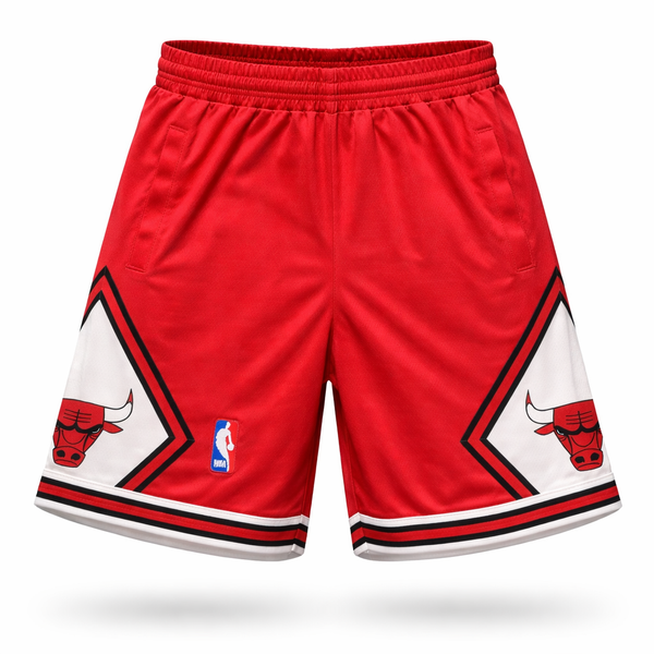 Chicago Bulls Férfi Rövidnadrág. Piros