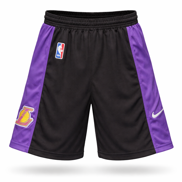 LA Lakers Férfi Rövidnadrág. Fekete-Lila