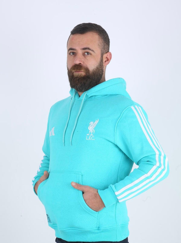 Liverpool Férfi Sportfelső. Türkiz