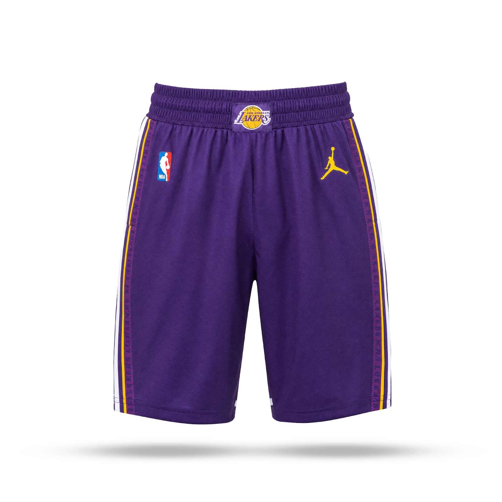 LA Lakers Férfi Klasszikus Rövidnadrág, Lila