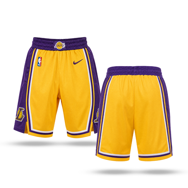 LA Lakers Férfi Klasszikus Rövidnadrág. Sárga