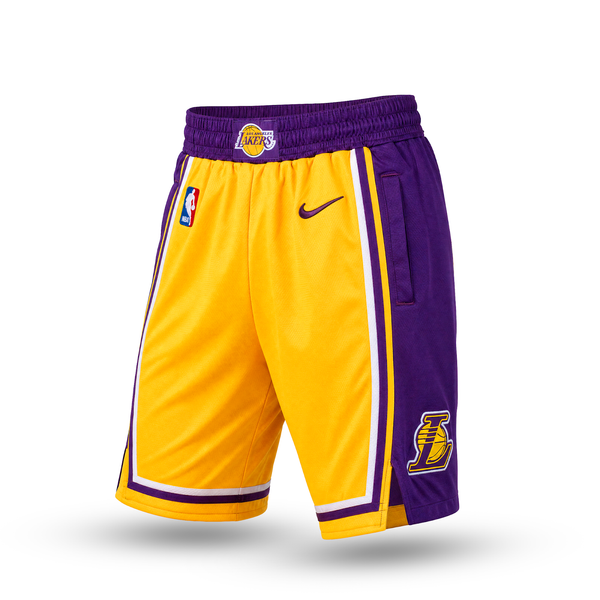 LA Lakers Férfi Klasszikus Rövidnadrág. Sárga