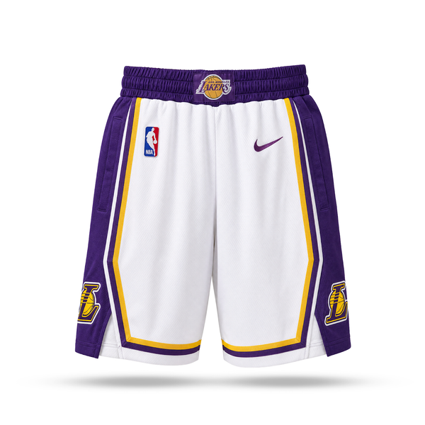 LA Lakers Férfi Klasszikus Rövidnadrág. Fehér