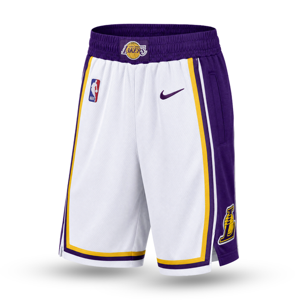 LA Lakers Férfi Klasszikus Rövidnadrág. Fehér