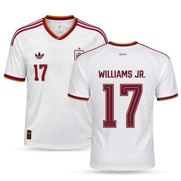 Spanyolország Férfi Idegenbeli Futballmez, Williams. World Cup 2026