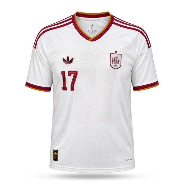 Spanyolország Férfi Idegenbeli Futballmez, Williams. World Cup 2026