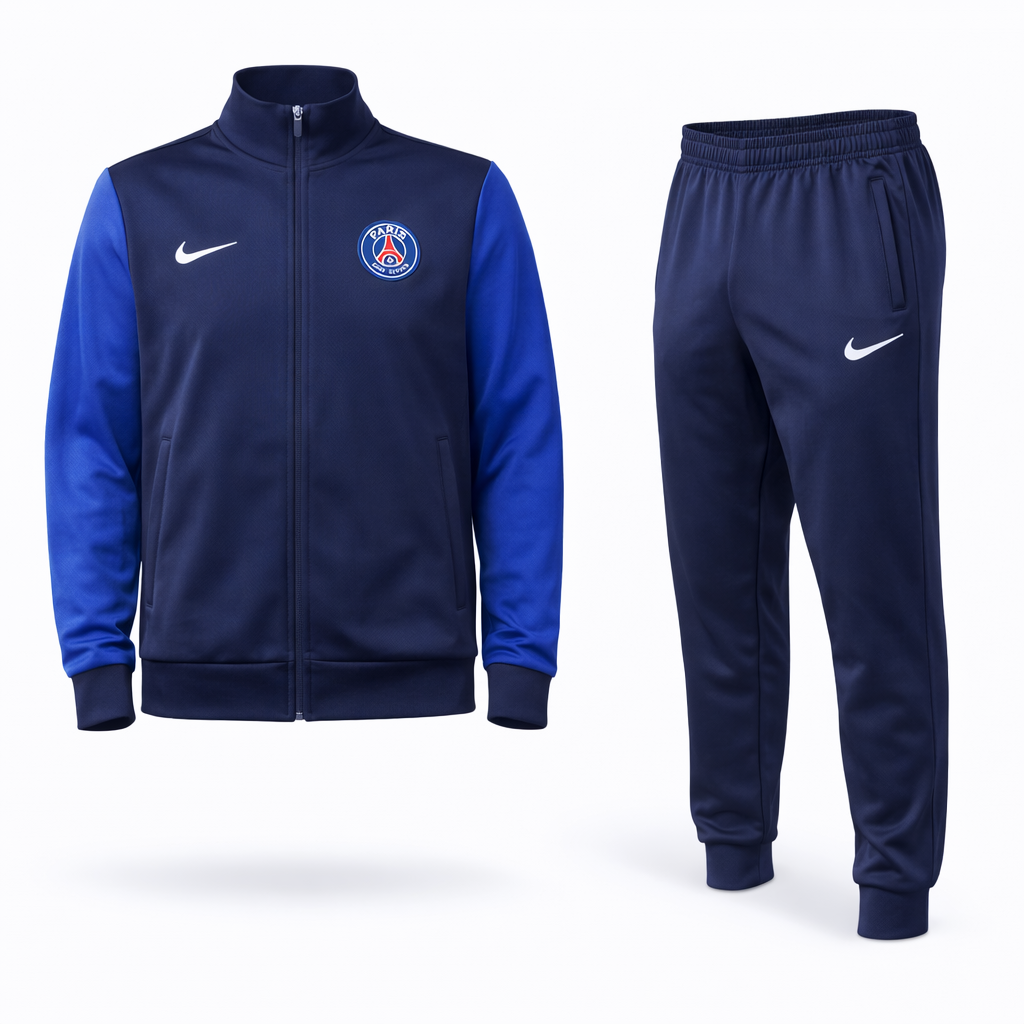 PSG férfi sportszett. Sötétkék