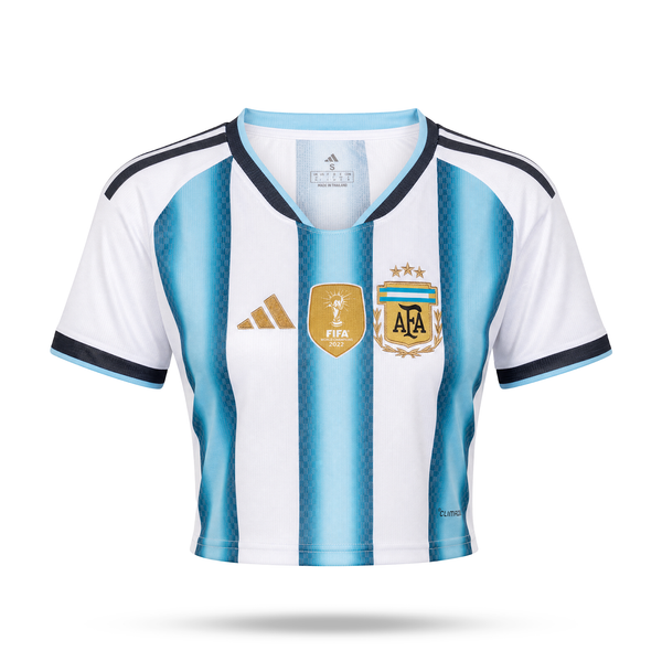 Argentinai Női Futball Rövid Felső. World Cup 2026